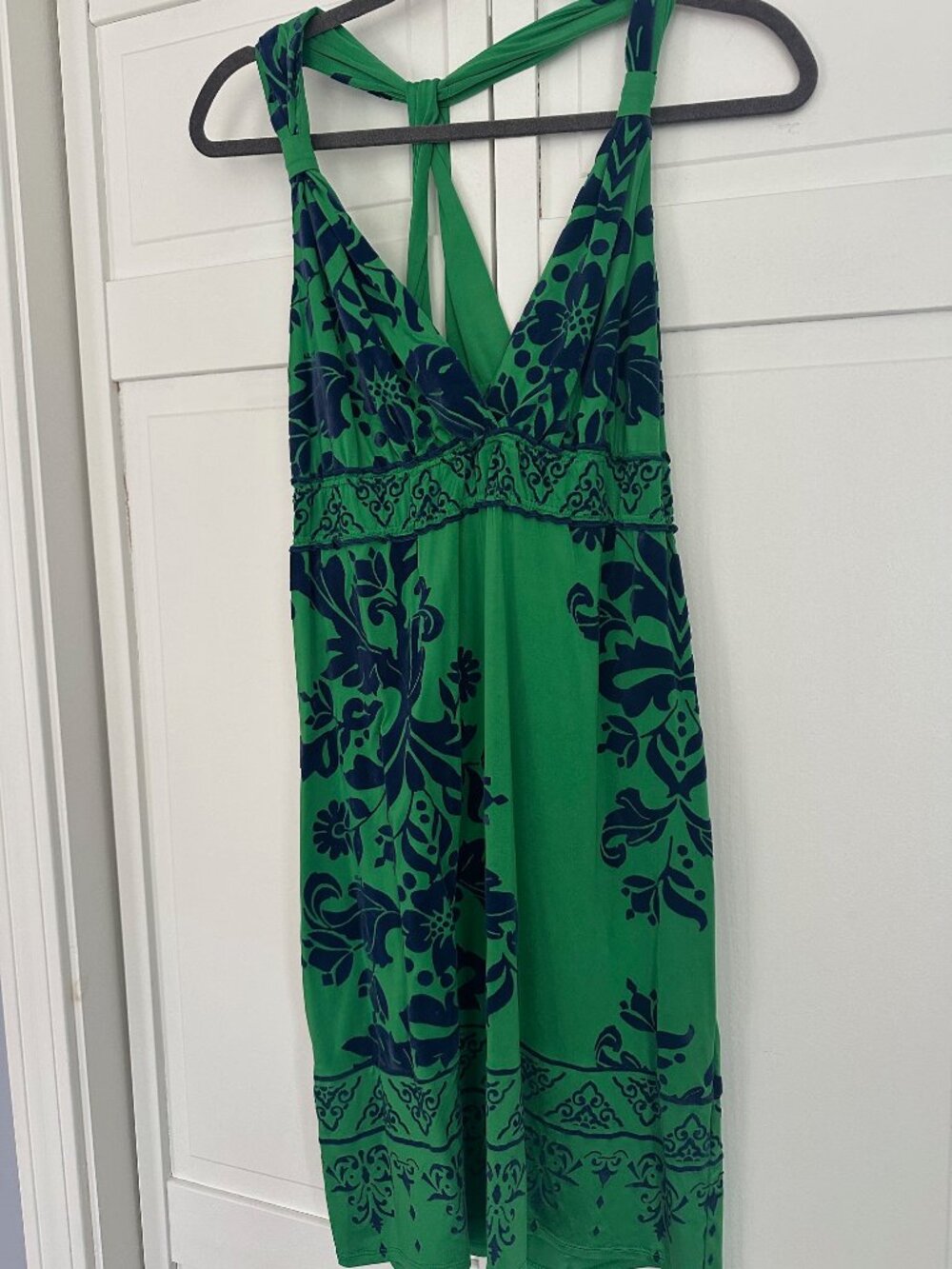 Hale Bob Halter Style Dress, Size Large